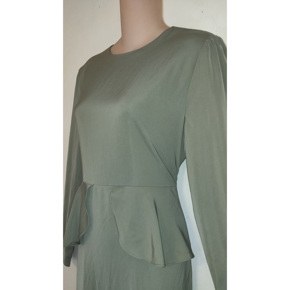 VEILED COLLECTION Green Dress First Sample Yunya Garments SIZE M Medium NEW NWT - Picture 8 of 16